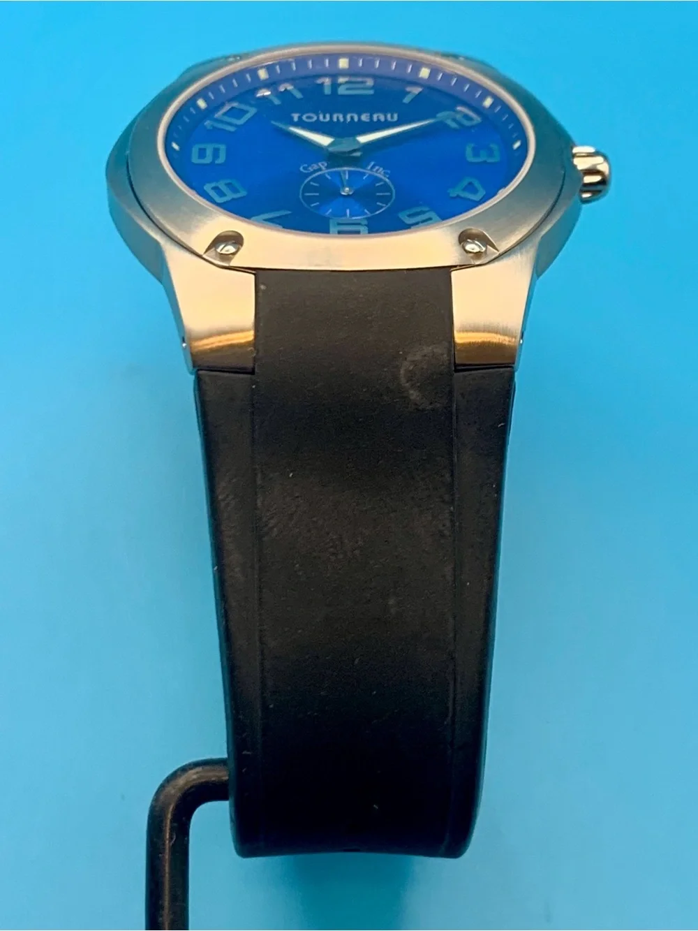 TOURNEAU Men’s Swiss Made Quartz Watch Designed For GAP Inc. Working New Battery